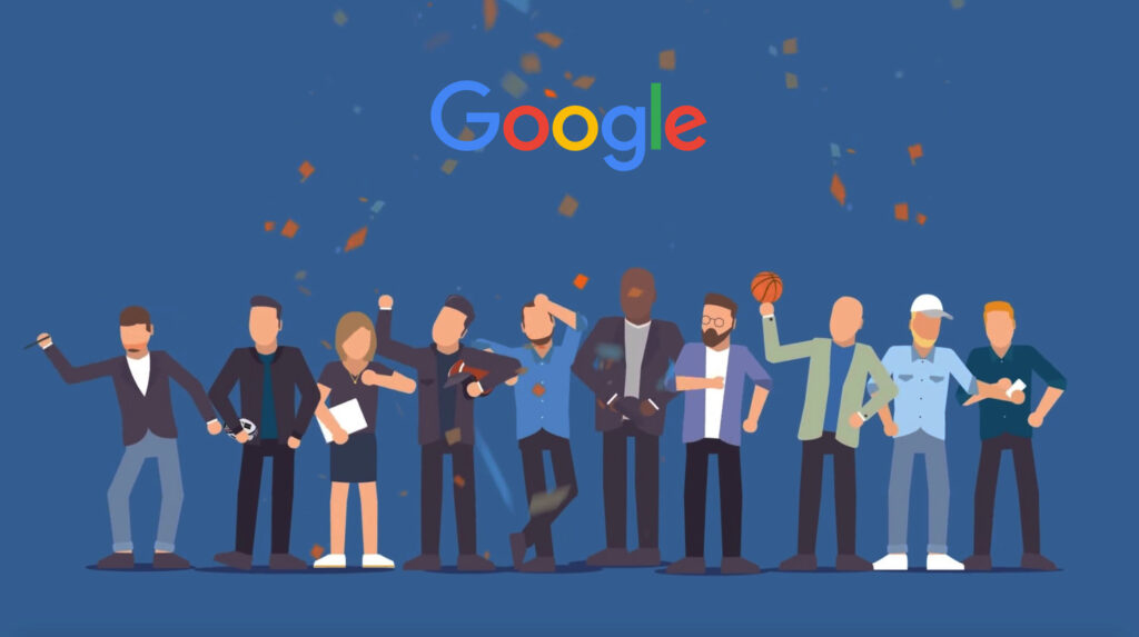 Google Team Illustration