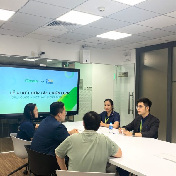 Hợp tác chiến lược OKR.Business x ClassIn Hợp tác chiến lược OKR.Business x ClassIn