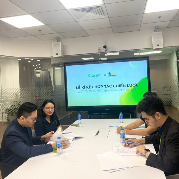 Hợp tác chiến lược OKR.Business x ClassIn Hợp tác chiến lược OKR.Business x ClassIn